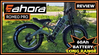 Eahora Romeo Pro, Long Range 60Ah Battery E-bike *Review*