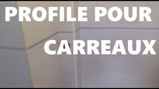 Poser profilè listel pour carreaux au mur