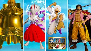 ONE PIECE: Pirate Warriors 4 Alle Characktere & DLC Transformationen freigeschaltet [100%]