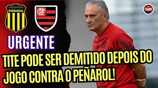 TITE PODE SER DEMITIDO DEPOIS DO JOGO CONTRA O PEÑAROL