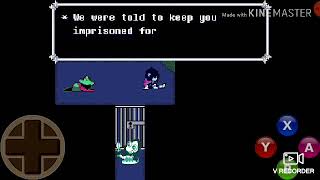 Deltarune Ep 8: The Prison, Susie VS Lancer.