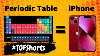 iPhone का Periodic Table सा क्या लेना देना ? 🤔  #tgfshorts #techgodfather 🔥🔥🔥