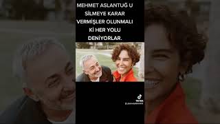 MEHMET ASLANTUĞ TRT DEKİ DİZİDEN AYRILDIKTAN SONRA SİLMEYE KARAR VERİLMİŞ Kİ HER YOLU DENİYORLAR.