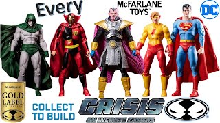 Every McFarlane Toys Store Exclusive Crisis on Infinite Earths Collect to Build Wave Monitor Wave