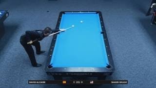 David Alcaide vs Shaun Wilkie. World Games Pool 9 Ball → Wrocław - Poland 2017