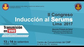 II Congreso de Inducción al Serums - 2017