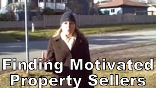 Finding Motivated Property Sellers