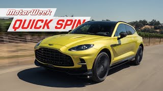 2025 Aston Martin DBX707 | MotorWeek Quick Spin