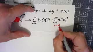 Calculus II 10.5.1 Absolute Convergence