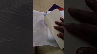 Brown Cover / Lamination for note & book - Latest method for envelope #book #school #shorts #reels