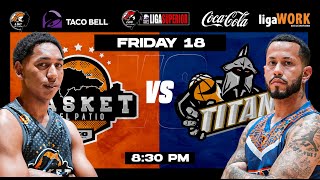 Basket del Patio vs Titans | Full Basketball Game  | Jor 11 | 18, Oct 2024 |