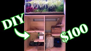 How to Build a STURDY Aquarium Stand for $100!