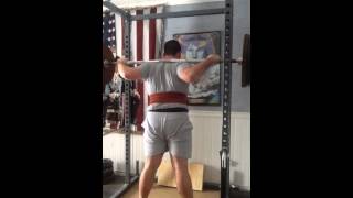 Squat 315 x 4 set one