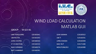 GUI - How to calculate wind load - Group I4-GCI-B1