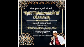 PERINGATAN MAULID NABI MUHAMMAD SAW 1443H/2021M || PEMDES SUGANANGAN