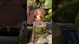 Coconut Cutting Skills