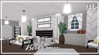 BLOXBURG lll Modern Bedroom lll Speedbuild