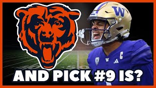 Should the Bears STAY at 9th overall or TRADE it AWAY