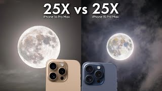 iPhone 16 Pro Max vs iPhone 15 Pro Max Zoom Test