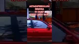 #mobil terbakar di pom