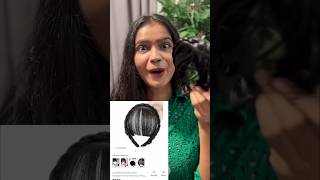 Hair extensions review #meesho #ytshorts #fashion #shorts