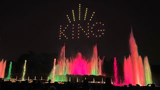 Longwood Gardens DRONES & Fountains Show in 4K