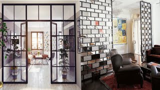 Glass Partition Wall Ideas | Glass Room Divider Ideas |