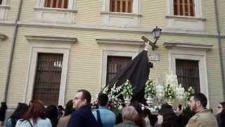 Procesión Santo Entierro 2015 Zaragoza. Cofradía Oración del Huerto.