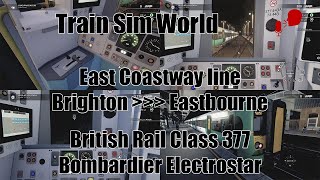 TSW - East Coastway line | Brighton ➡ Eastbourne | British Rail Class 377 Bombardier Electrostar