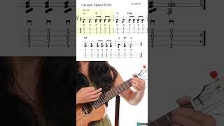 A, F#m, D, E7 - Ukulele Speed Strumming Exercises