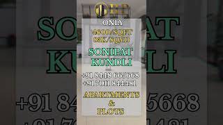 Sonipat kundli apartments & plots #plot #apartments #sonipatplots