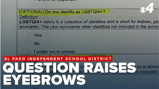 El Paso ISD to survey students on sexual identity, sparking debate