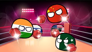 India war speedrun Countryballs