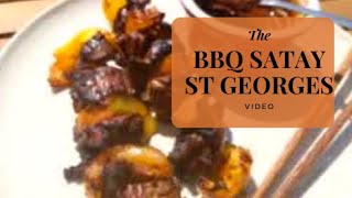 BBQ St Georges Mushroom: With Satay Sauce