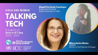 Girls and Women Talking Tech Interview 51 - Milena Harito Shteto and Abigaël Guirlande Francisque