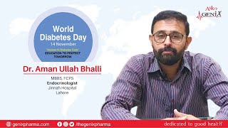 Dr. Aman Ullah Bhalli | World Diabetes Day 2022!