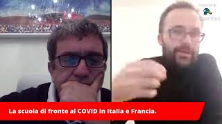 La scuola di fronte al COVID in Italia e Francia