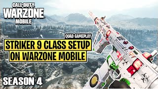 WARZONE MOBILE GAMEPLAY STRIKER 9 LOADOUT