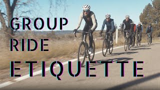 Cycling Group Ride Etiquette