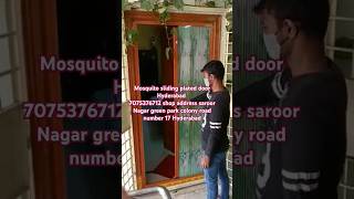 Mosquito net sliding pleated door Hyderabad #home #shortvideo #interiordesign #trending #mosquito 💥👈