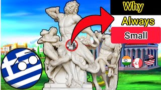 Why Greek Statues Has small D!@k