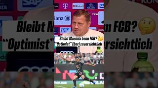 Bleibt Musiala beim FCB?🤔 "Optimist" Eberl zuversichtlich #bayern #fcbayern #musiala #shorts