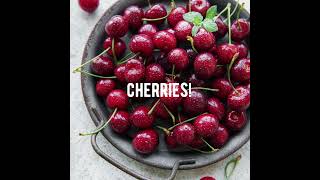 Organic Cherries are Here!