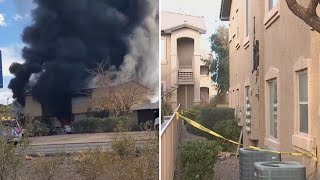 15 displaced in separate Las Vegas Valley fires in less than 24 hours