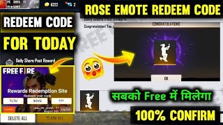 Free Fire Redeem Code Today 30 december | New Redeem Code Today | FF Redeem Code Today