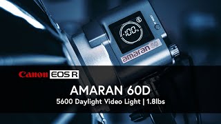 Amaran COB 60D Video Light | EOS R6