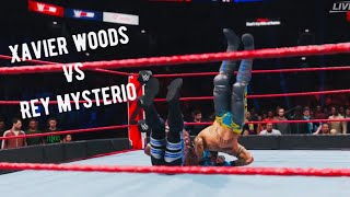 Xavier Woods vs Rey Mysterio WWE 2k20 Dream Match Highlights