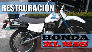 💎Honda XL185S RESTORATION motorbike 2021