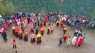 चुराही जातर नाटी || Himachali Traditional Dance || Pahadi Traditional Dress || Churahi Naati