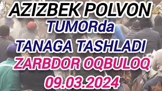 AZIZBEK POLVON ANDIJONDAN JAMSHIT AKA TADBIRKORNING TUMOR NOMLI OTIDA ZARBDOR OQBULOQ